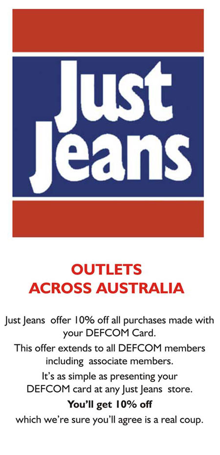 10%  OFF* at Just Jeans